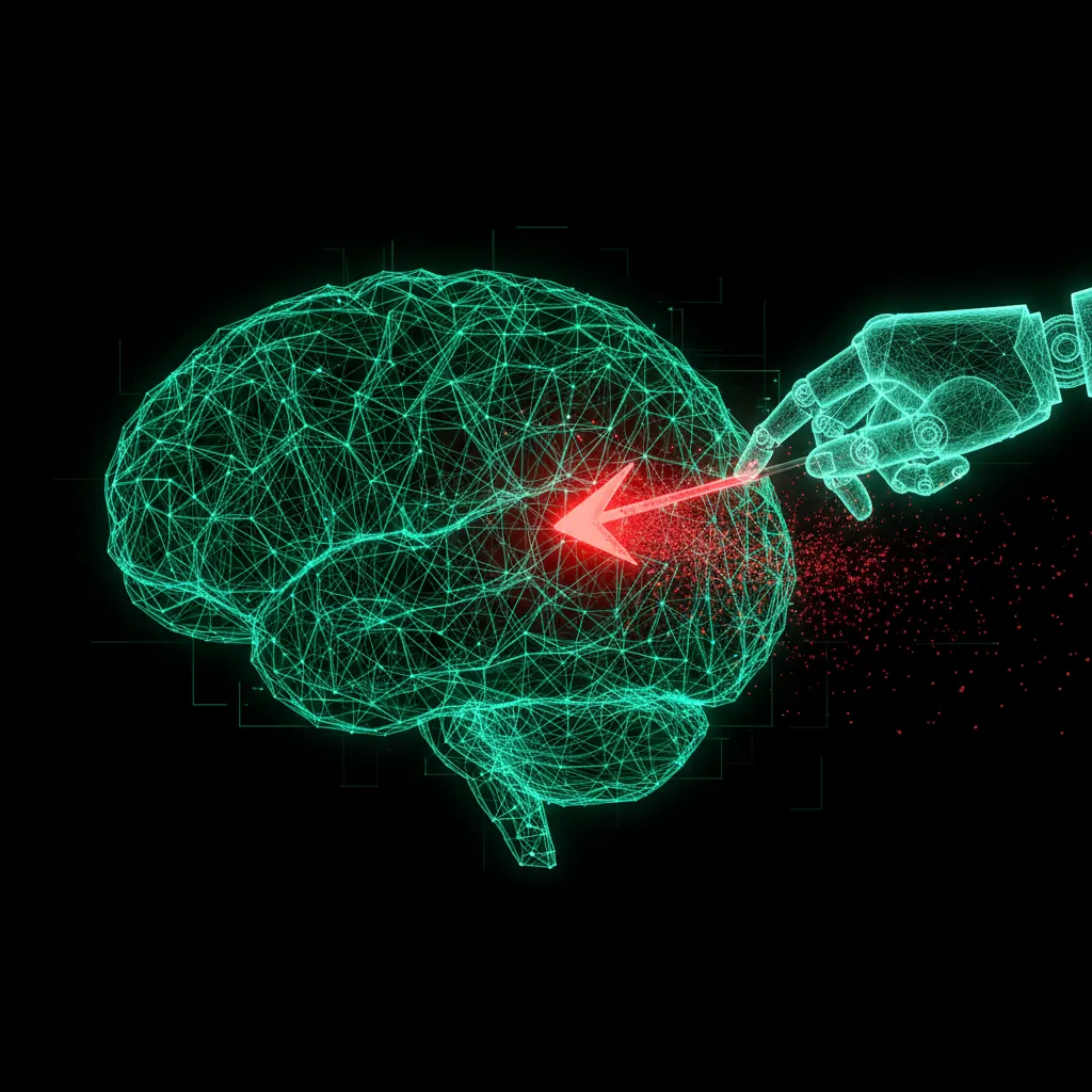 Neural network with a refusal direction being removed