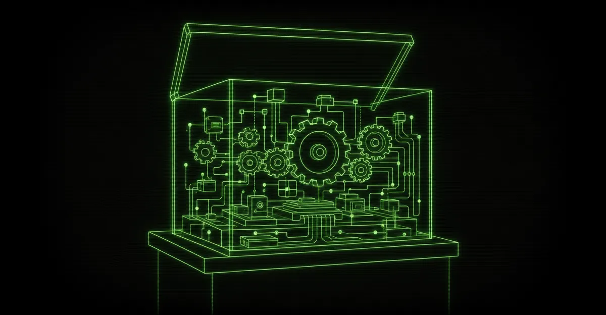 Open laptop showing code committed publicly to a repository